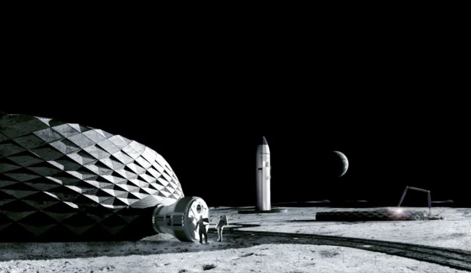 Η Nasa συνεργάζεται με την εταιρεία τρισδιάστατης εκτύπωσης Icon από το 2022, στο πλαίσιο σύμβασης ύψους 57 εκατομμυρίων δολαρίων, για την κατασκευή μελλοντικών σπιτιών στο φεγγάρι.