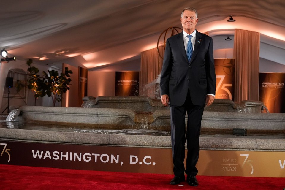 Ο πρόεδρος της Ρουμανίας Κλάους Βέρνερ