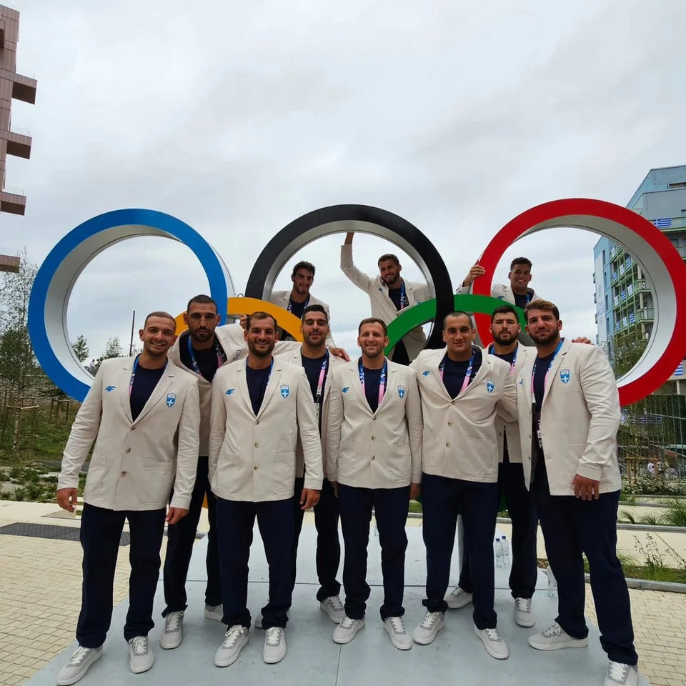 Ολυμπιακοί Αγώνες: Χαμογελαστή η ελληνική αποστολή- Οι 100 αθλητές μας- Οι φωτογραφίες πριν την τελετή έναρξης 7 olympiakoi agones ellines athlites basket