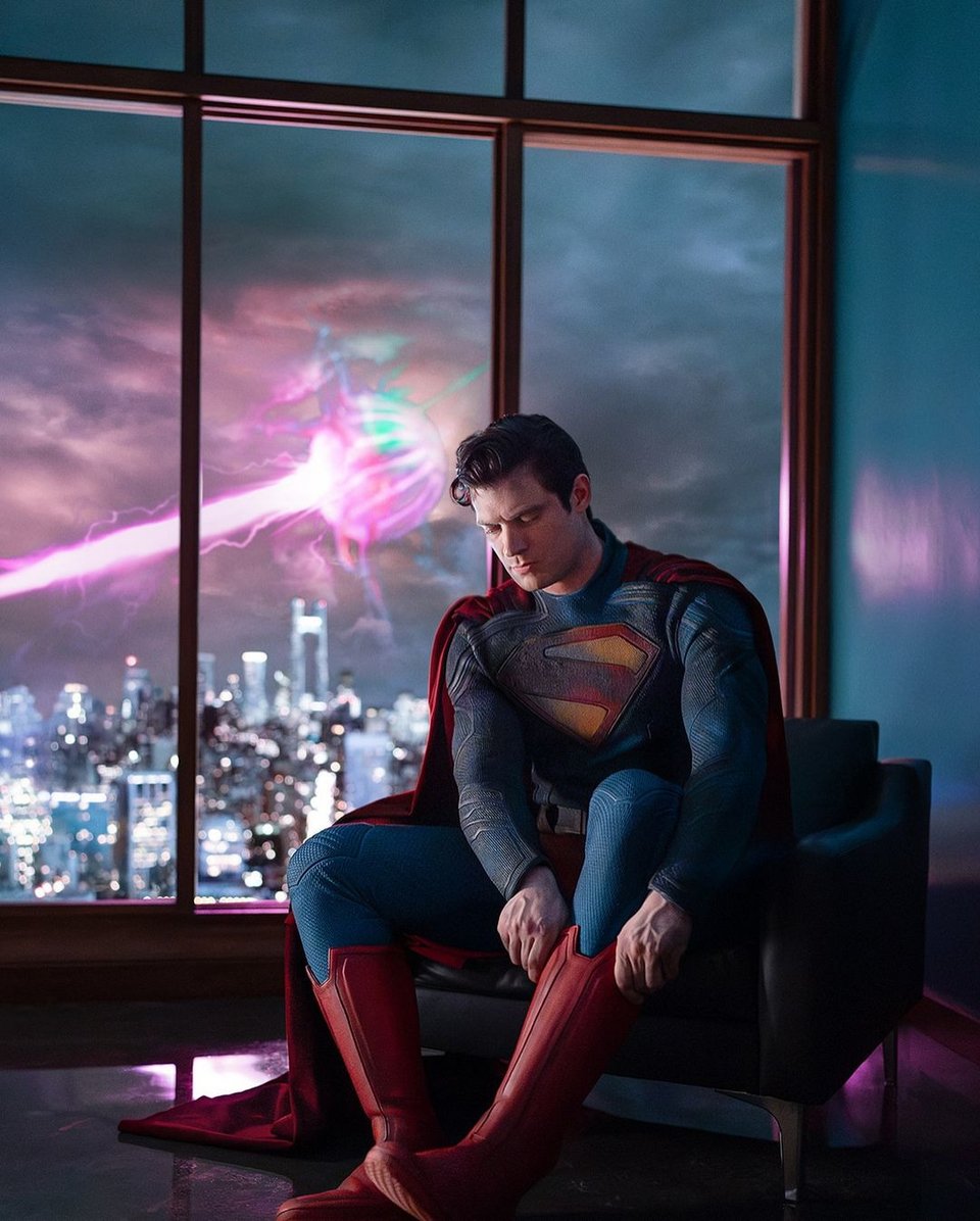 Ο νέος Superman Ντέιβιντ Κόρενσγουετ/Φωτογραφία: Instagram/davidcorenswet