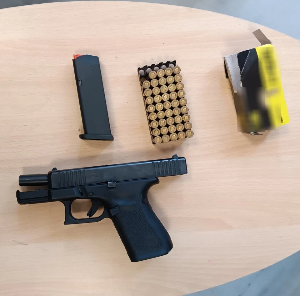 Χανιά, πιστόλι, σφαίρες