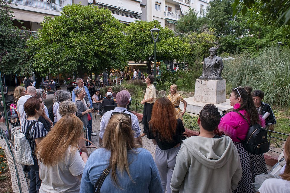 Μια ιδιαίτερη αυτή περιπατητική διαδρομή με σταθμούς-έκπληξη στους δρόμους της Κυψέλης