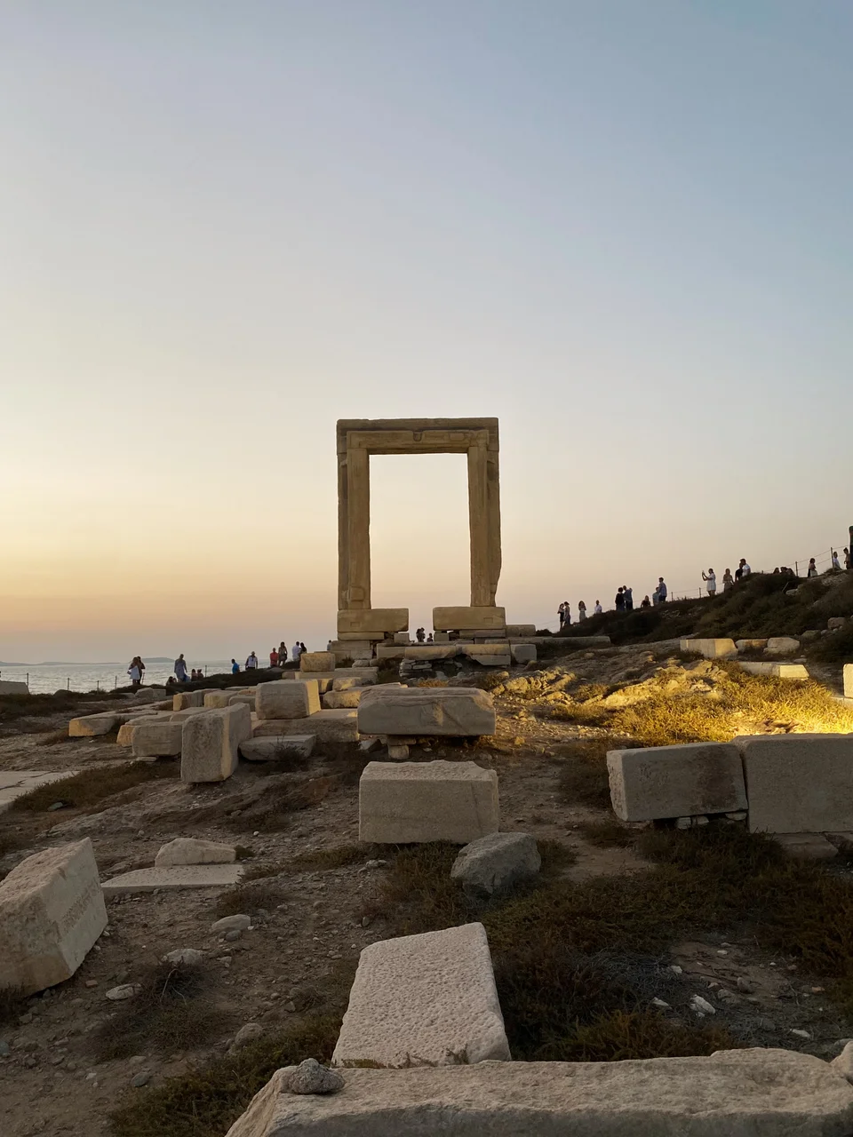 H Πορτάρα του Ναού του Απόλλωνα στη Νάξο  / Φωτογραφία: Μάνος Λειβαδάρος/iefimerida