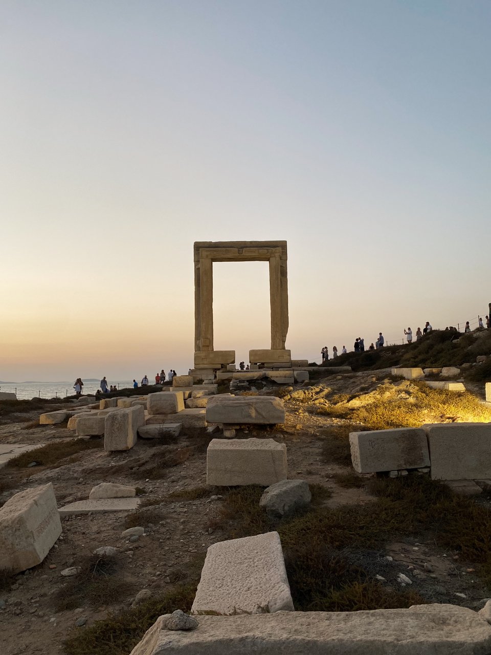 H Πορτάρα του Ναού του Απόλλωνα στη Νάξο  / Φωτογραφία: Μάνος Λειβαδάρος/iefimerida