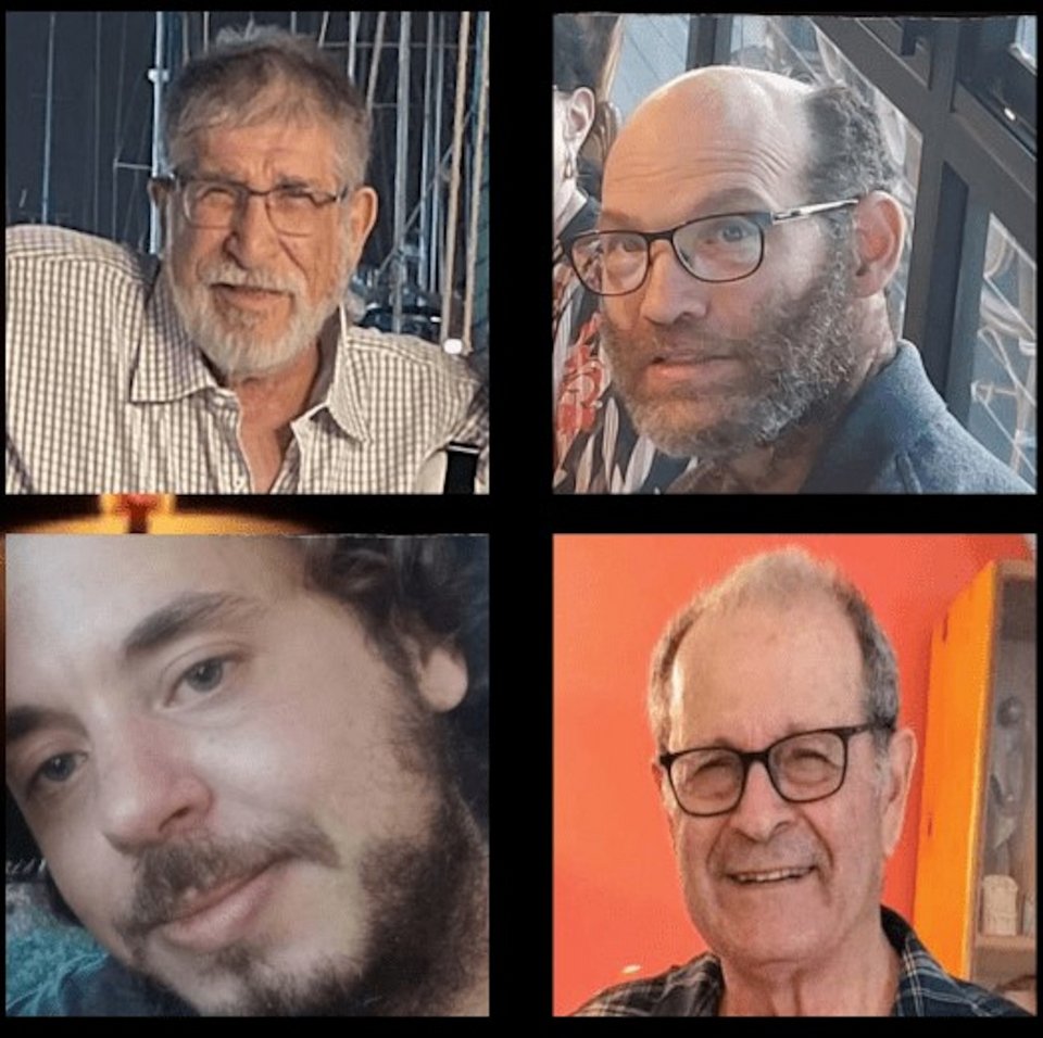 Οι Nadav Popplewell, Yagev Buchshtab, Yoram Metzger, και Avraham Munder 