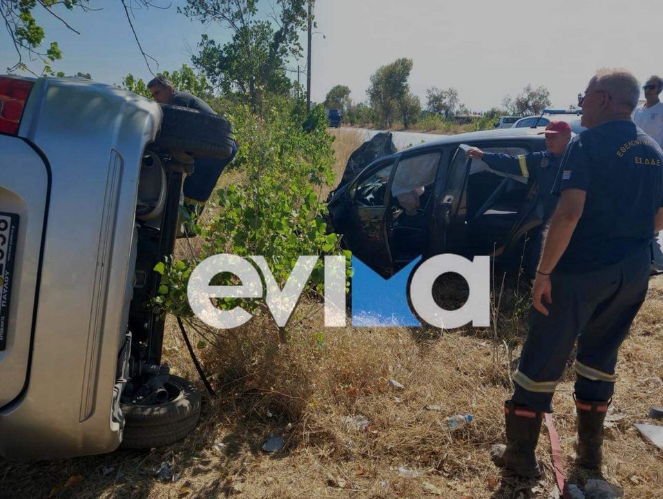 σοβαρό τροχαίο στην Εύβοια