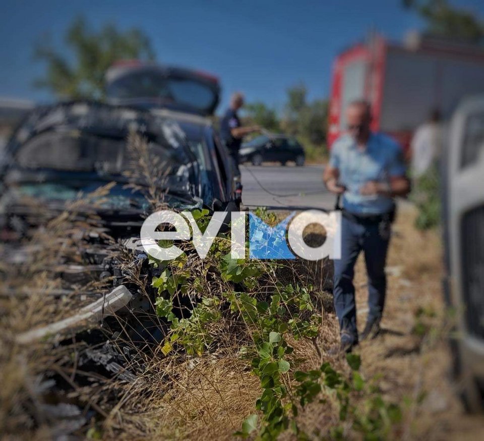 σοβαρό τροχαίο στην Εύβοια