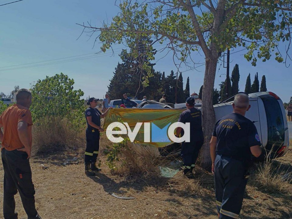 σοβαρό τροχαίο στην Εύβοια
