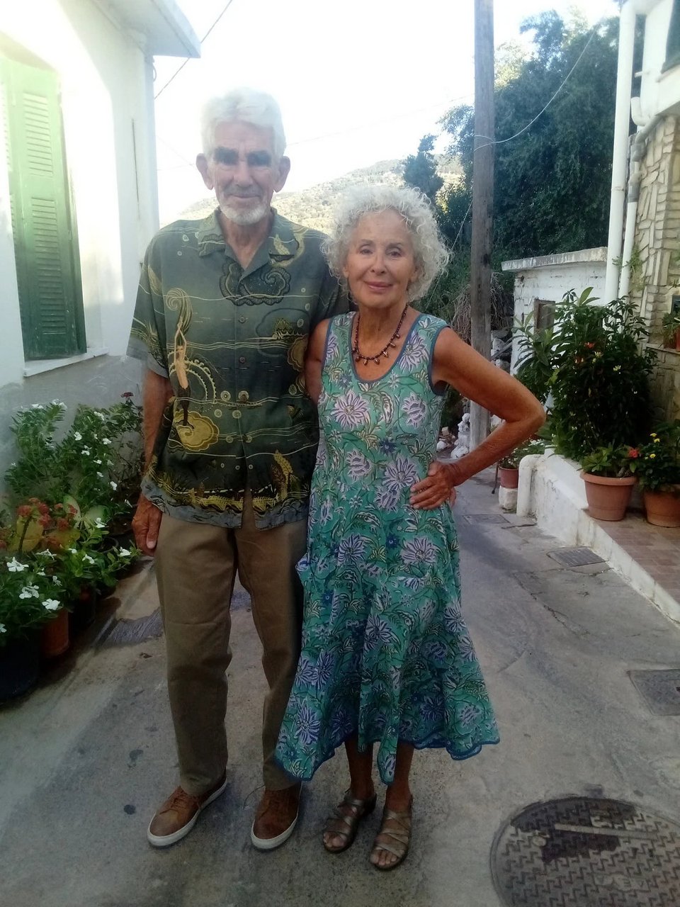 Κρήτη, ζευγάρι Αμερικανών