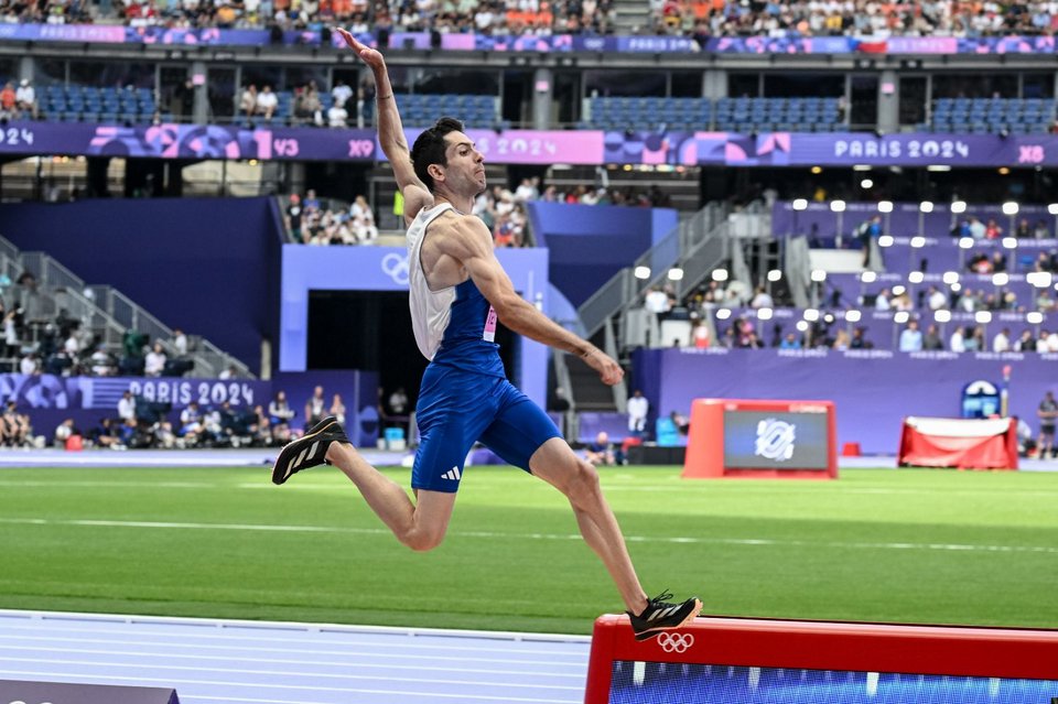 Ολυμπιακοί Αγώνες 2024 Ο Μίλτος Τεντόγλου στα προκριματικά του μήκους