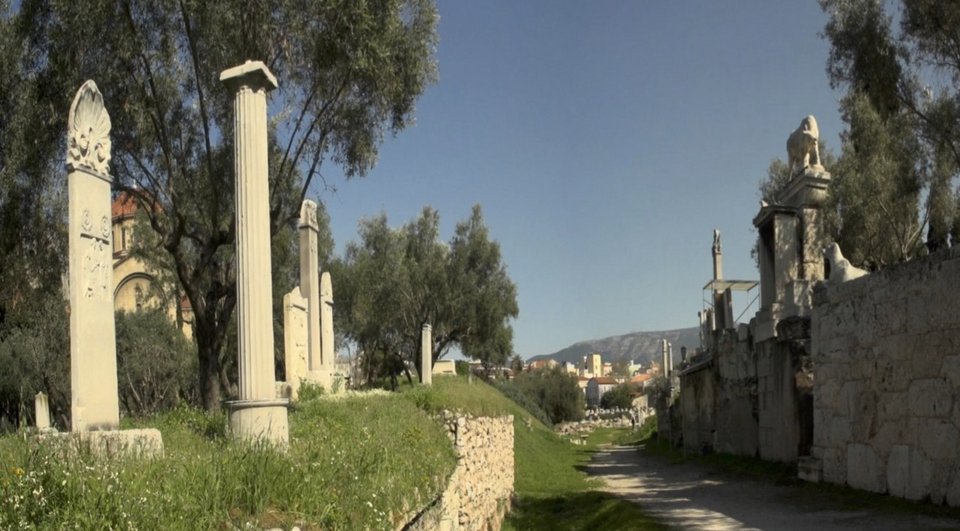 Άποψη του αρχαιολογικού χώρου του Κεραμεικού