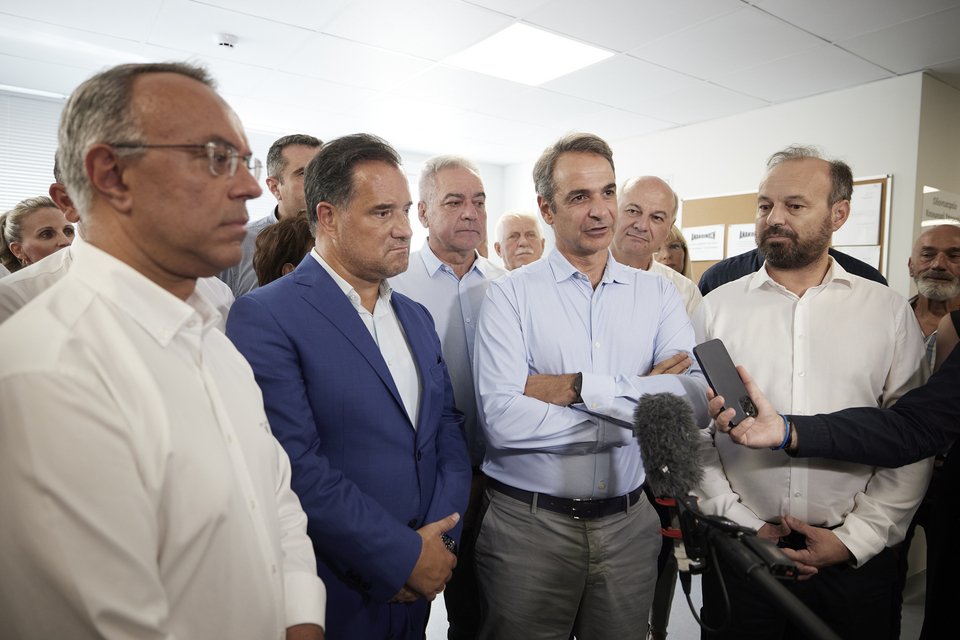 Επίσκεψη του πρωθυπουργού Κυριάκου Μητσοτάκη στη Θεσσαλία