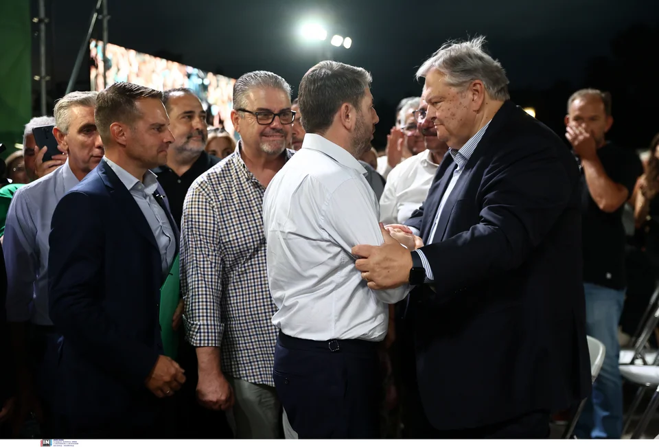 Νίκος Ανδρουλάκης και Ευάγγελος Βενιζέλος