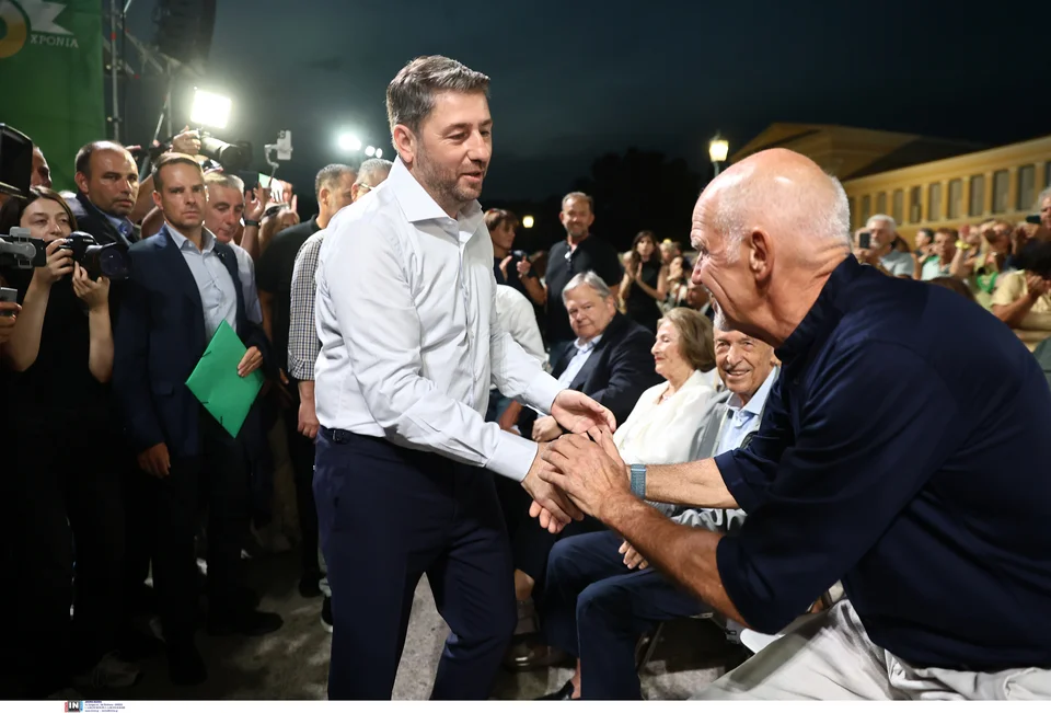 Νίκος Ανδρουλάκης και Γιώργος Παπανδρέου