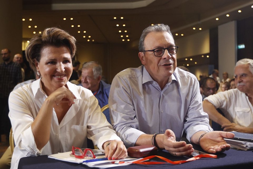 Ολγα Γεροβασίλη και Σωκράτης Φάμελλος