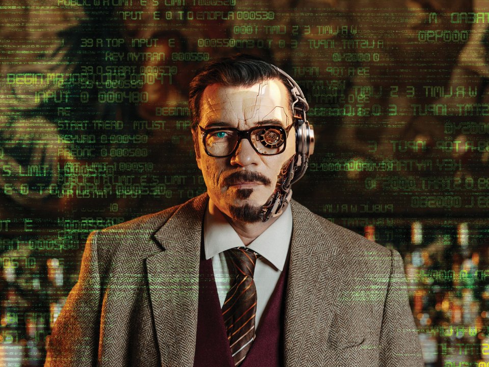 Γιάννης Στάνκογλου στον ρόλο του Βίκτορ Φρανκενστάιν