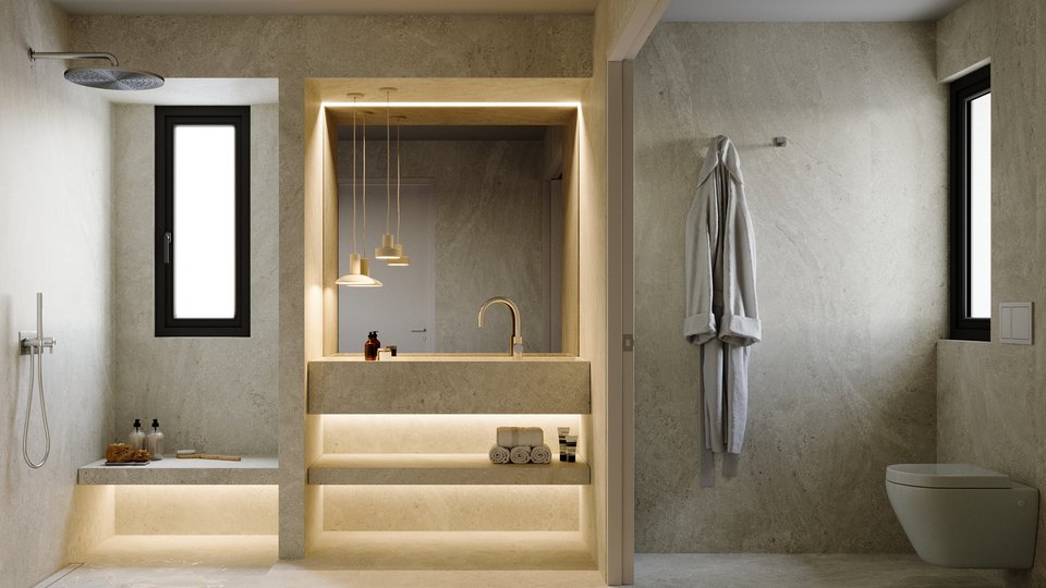 Άποψη από το μπάνιο