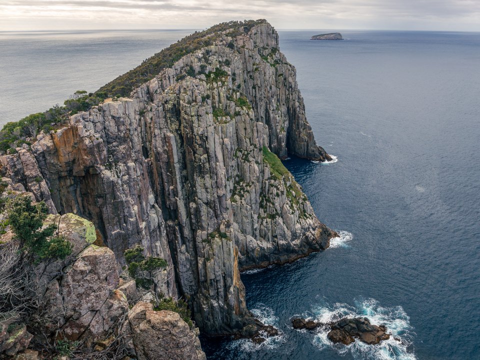 Το Cape Hauy στη χερσόνησο Tasman στη νοτιοανατολική Τασμανία, Αυστραλία