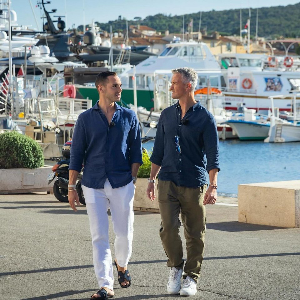 Ο Ραλφ Σουμάχερ με τον σύντροφό του 