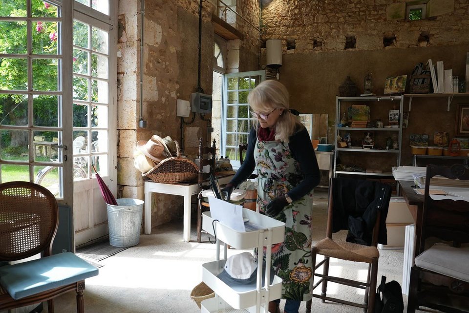 Πλέον στο chateau πραγματοποιούνται θεματικές εκδηλώσεις, όπως η ζωγραφική