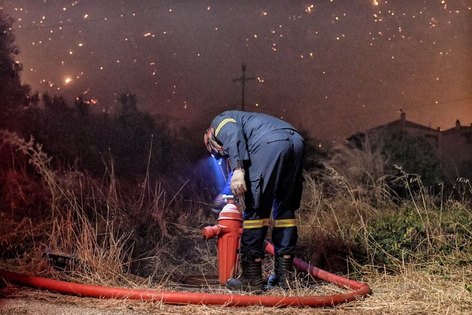 φωτιά στο Ξυλόκαστρο