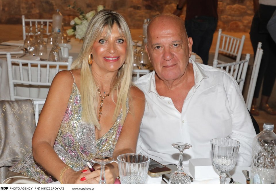 Ο Αντώνης Γούναρης με τη σύζυγό του, Ρένα