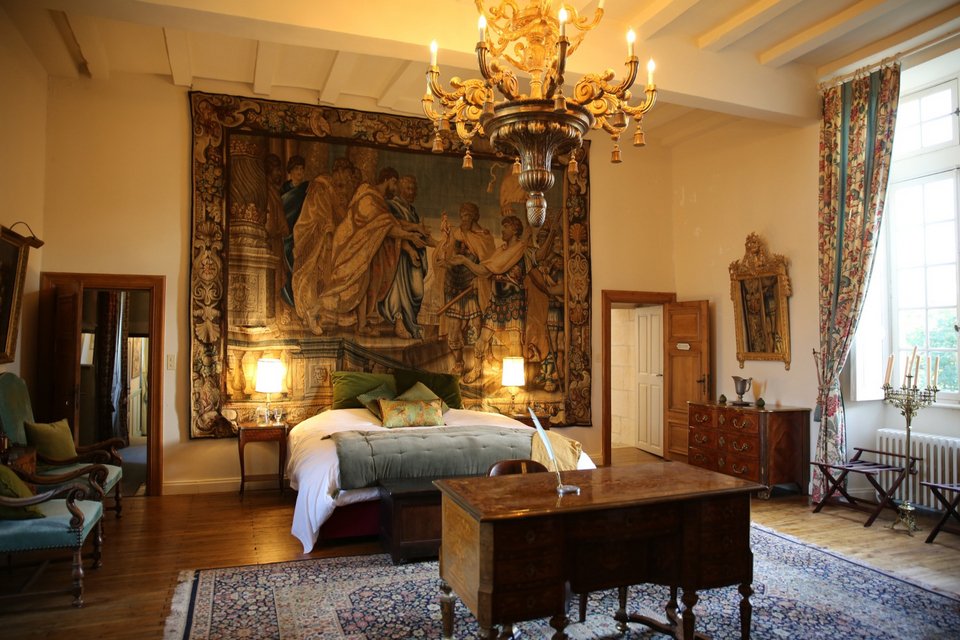 Κρεβατοκάμαρα του chateau