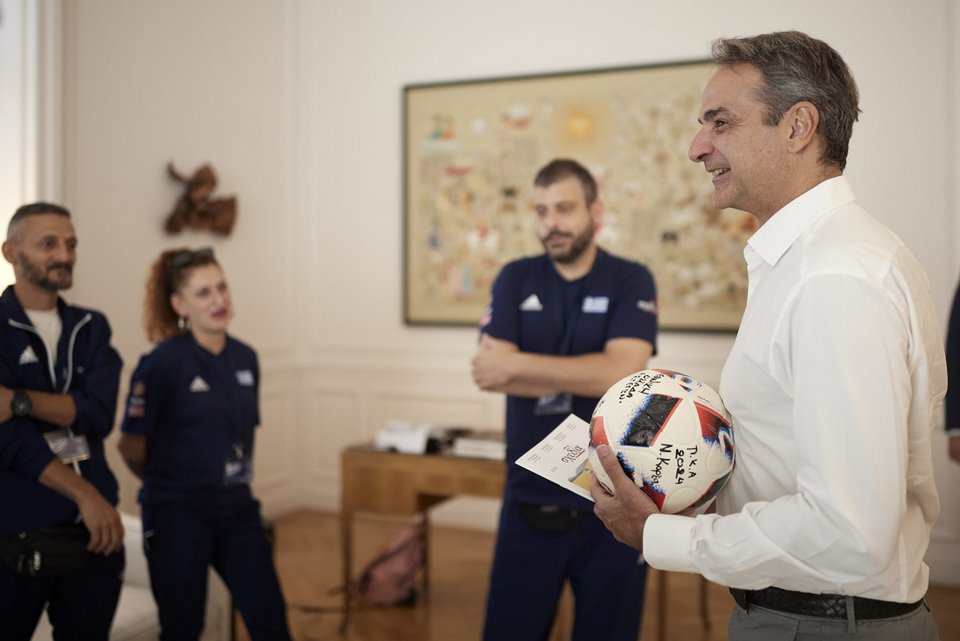 Κυριάκος Μητσοτάκης, Εθνική Ομάδα Ποδοσφαίρου Αστέγων