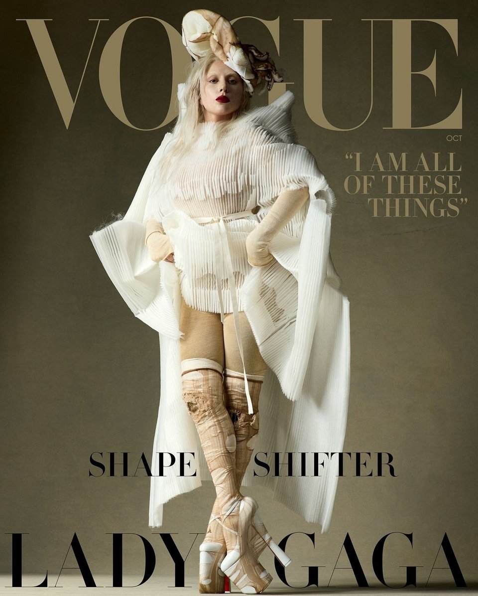 Η Lady Gaga στο εξώφυλλο της Vogue