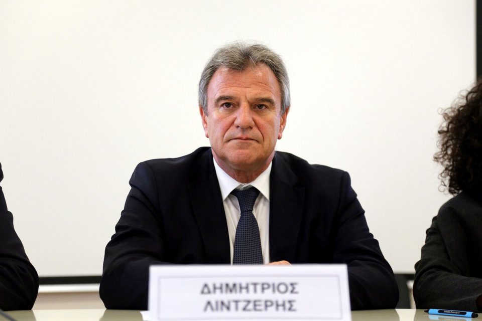Ο Δημήτρης Λιντζέρης
