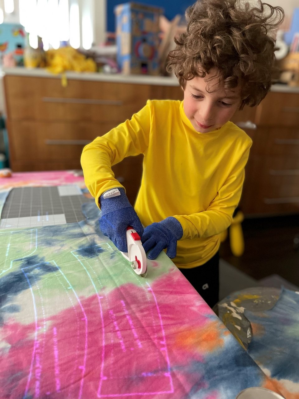 Ο μικρός Max Alexander επί το έργον