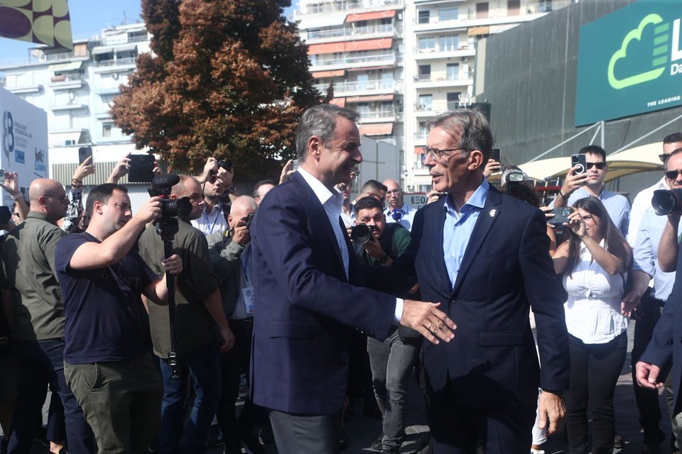 Στη ΔΕΘ ο Κυριάκος Μητσοτάκης