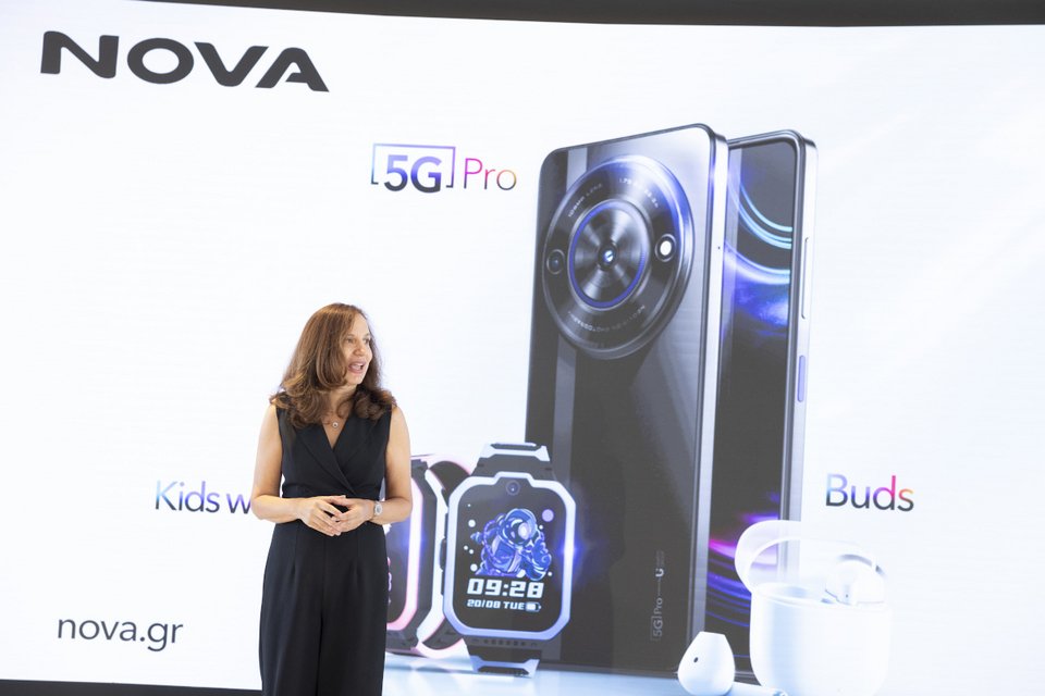 Η Μάρθα Κεσίσογλου, Corporate Affairs Executive Director της Nova