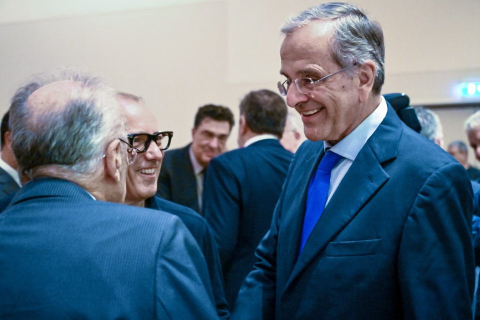 Ευδιάθετος ο Αντώνης Σαμαράς