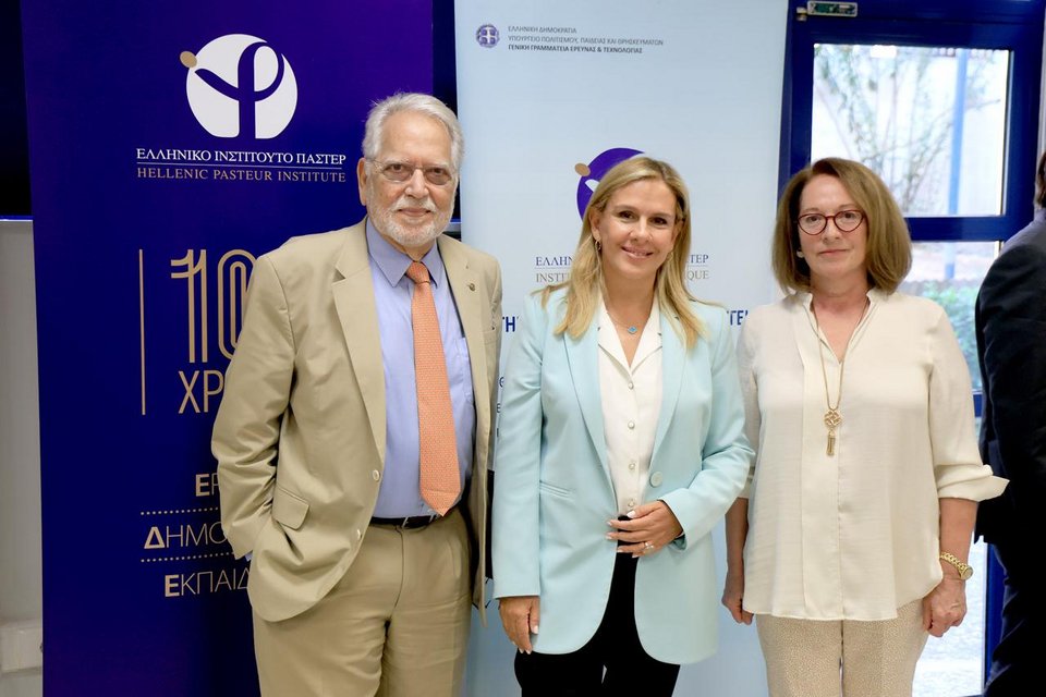 Ζωή Ράπτη από Ινστιτούτο Παστέρ: «Στηρίζουμε έμπρακτα τον εθνικό πυλώνα για τη Δημόσια Υγεία - Εξασφαλίσαμε 25 εκατ. ευρώ από το ΤΑΑ»