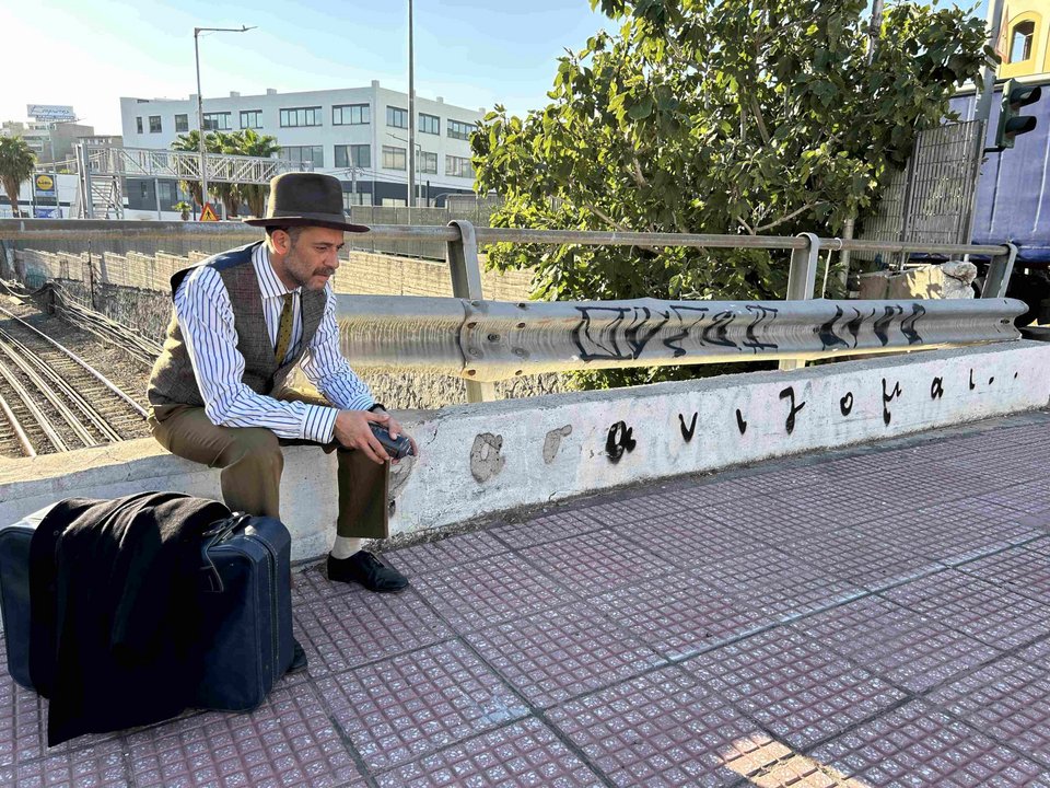 Γιώργης Κοντοπόδης στο ρόλο του Φωκίωνα Λαχταρίδη