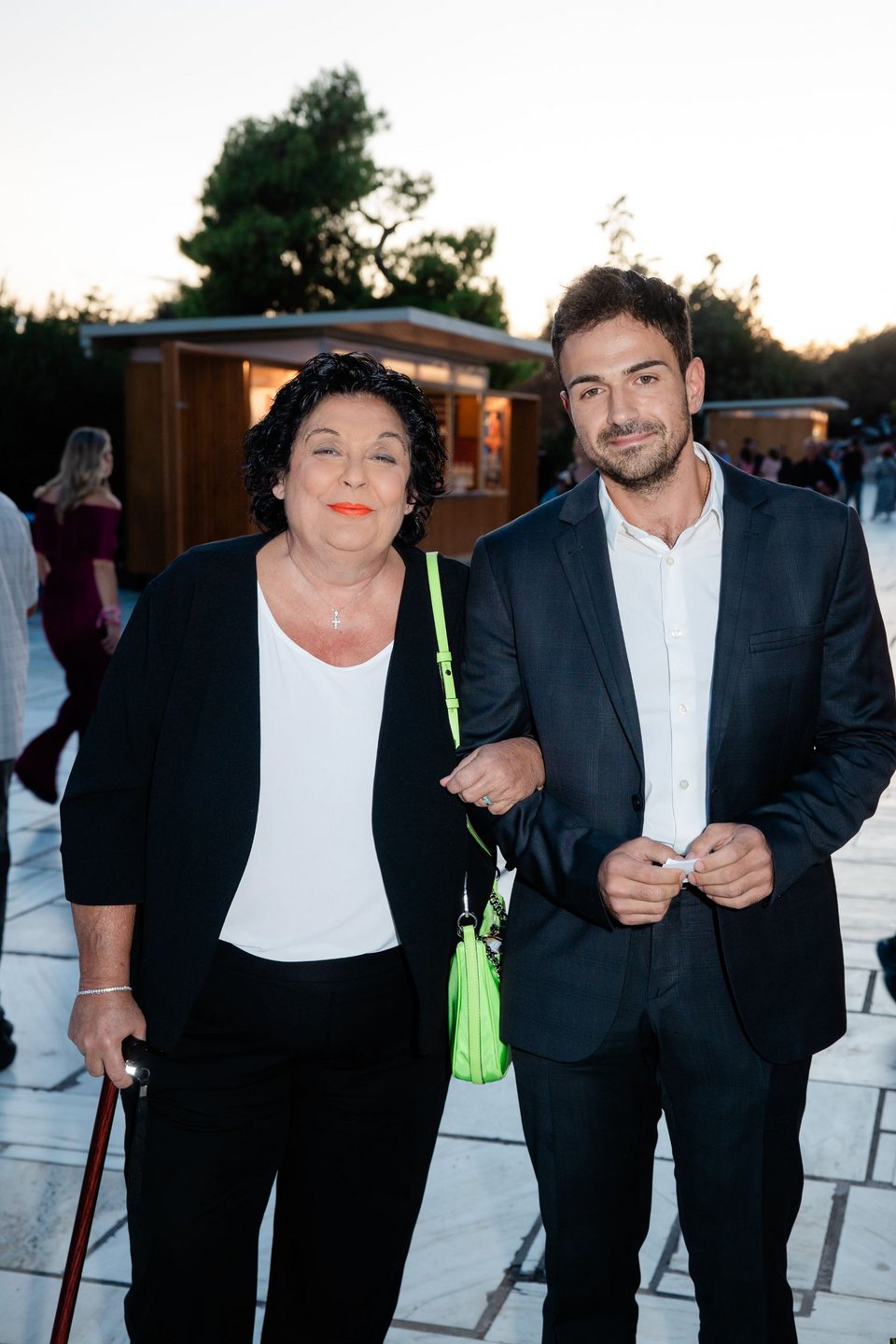Η Λιάνα Κανέλλη με τον γιο της Γαβριήλ