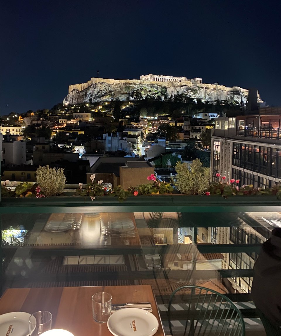 Η θέα στον Παρθενώνα / Φωτογραφία: Μάνος Λειβαδάρος/iefimerida  