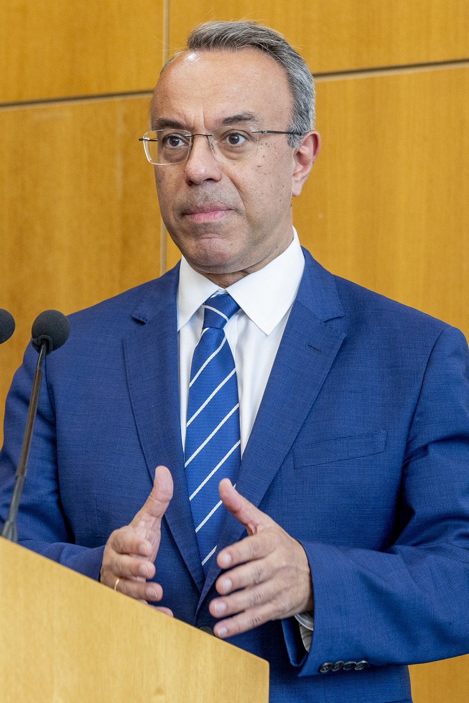 Ο υπουργός Μεταφορών και Υποδομών Χρήστος Σταϊκούρας