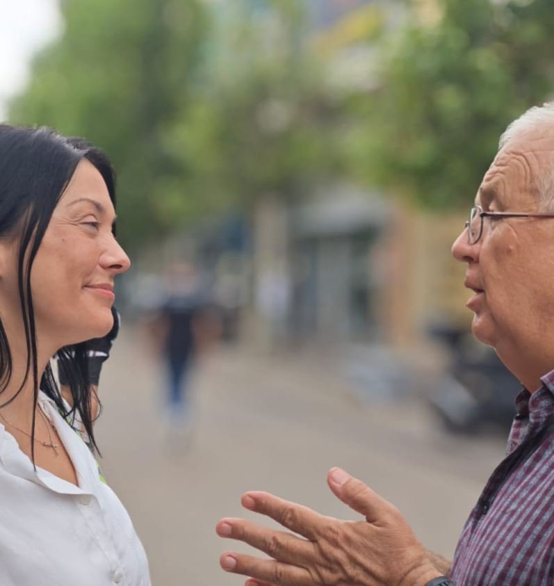 Η Νάντια Γιαννακοπούλου συναντήθηκε με φίλους στο Περιστέρι / Φωτογραφία: Instagram