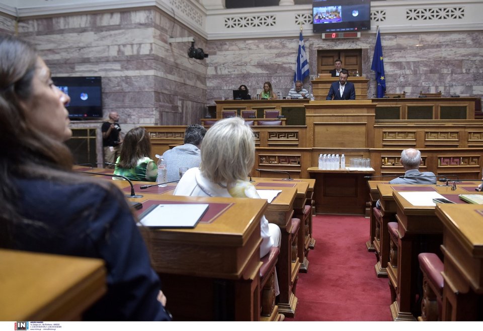 Ομιλία του Νίκου Παππά στην Κοινοβουλευτική Ομάδα του ΣΥΡΙΖΑ / Φωτογραφία: Intimenews -ΑΝΑΣΤΟΠΟΥΛΟΥ ΒΑΣΙΛΙΚΗ