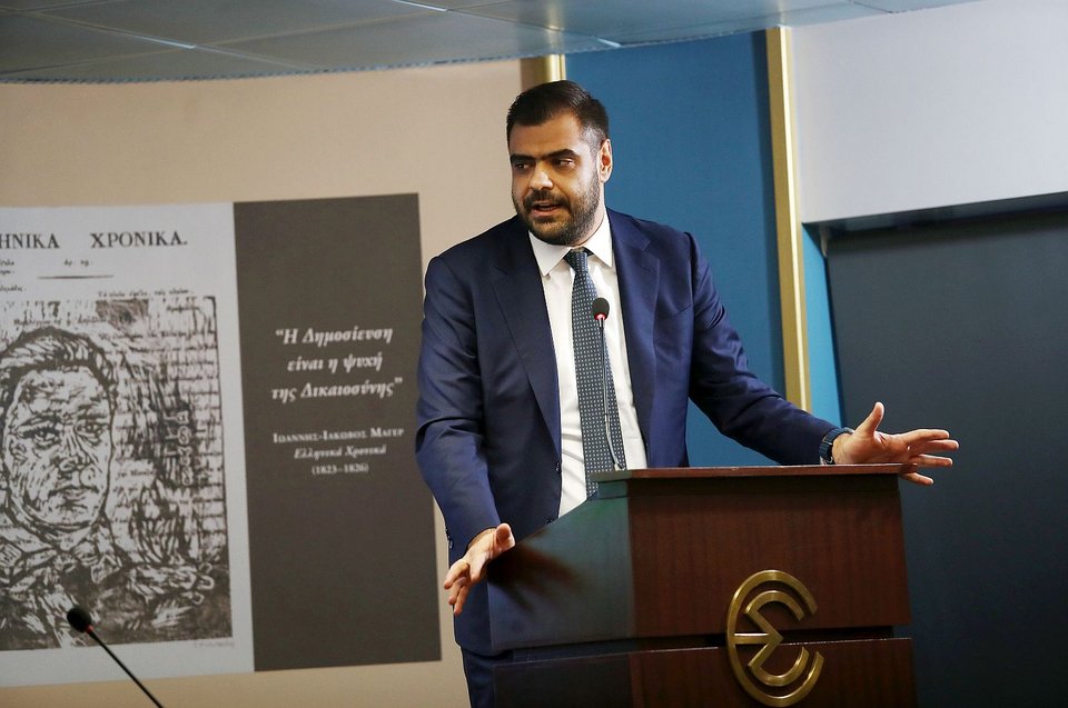 Ο κυβερνητικός εκπρόσωπος, Παύλος Μαρινάκης /Φωτογραφία: Intimenews