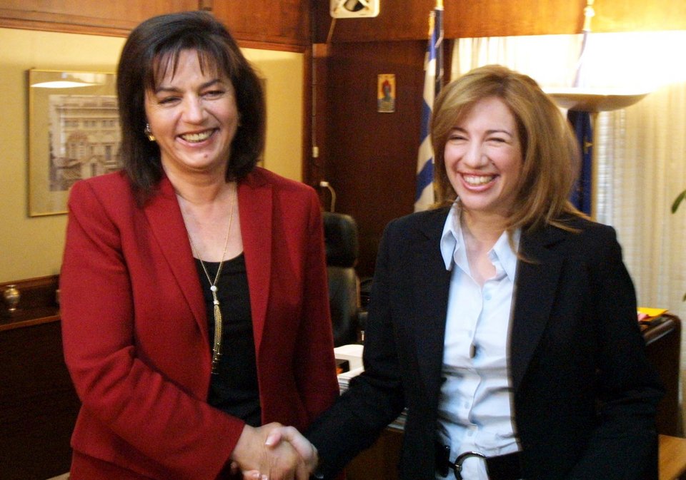 Βάσω Παπανδρέου και Φώφη Γεννηματά