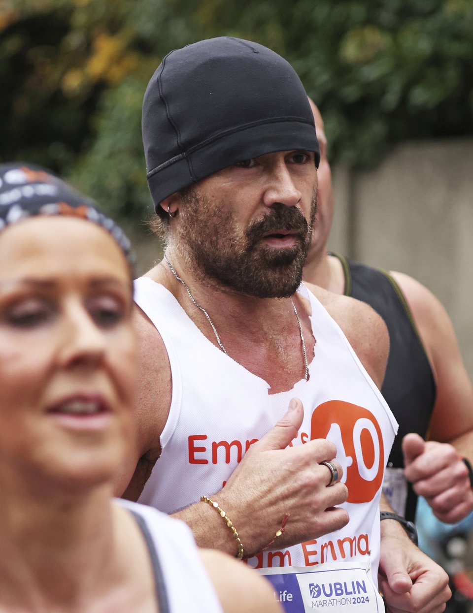 Ο ηθοποιός Colin Farrell τρέχει τον Irish Life Marathon Dublin 2024, Κυριακή, 27 Οκτωβρίου 2024