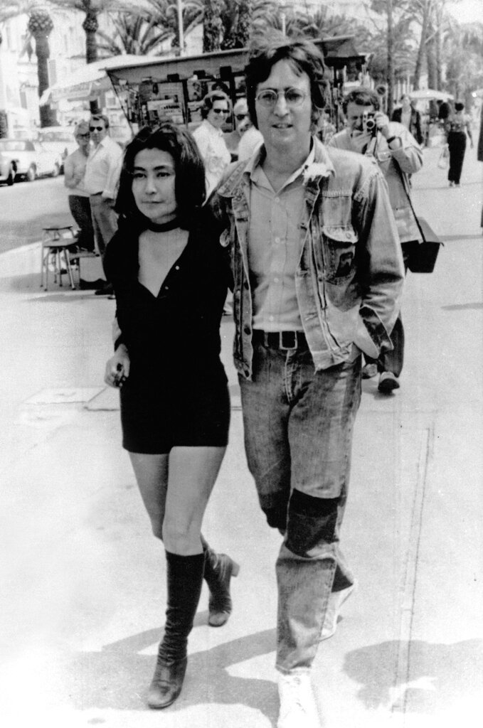 John Lennon και Yoko Ono το 1971