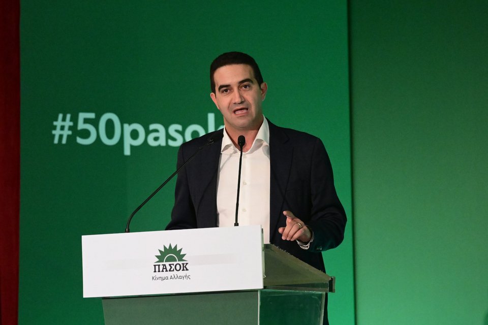 Ο υποψήφιος για την ηγεσία του ΠΑΣΟΚ Μιχάλης Κατρίνης / Φωτογραφία: EUROKINISSI