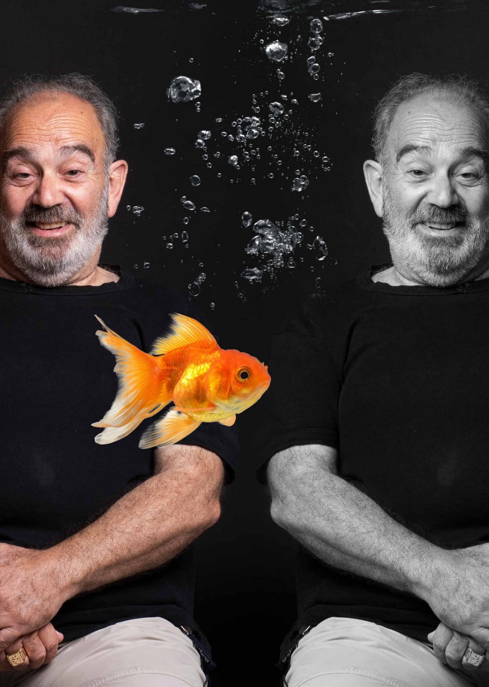 Στο ρόλο του παππού ο Ερρίκος Λίτσης