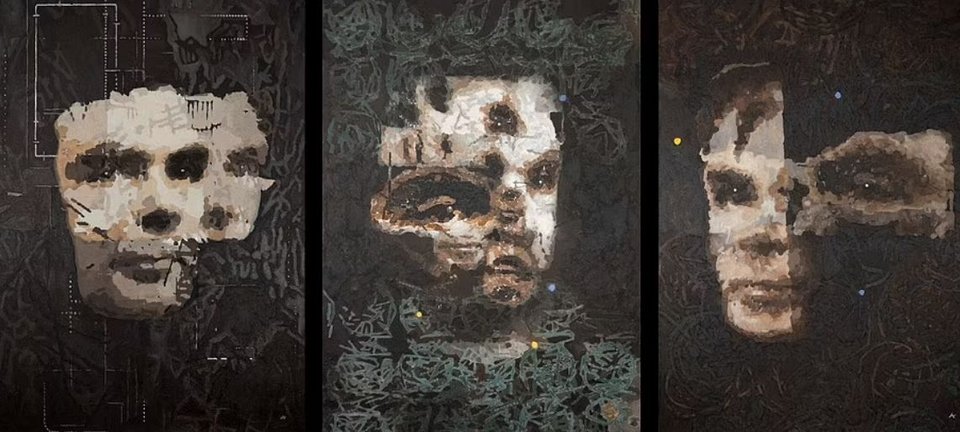 Ο πίνακας ονομάζεται «A.I. God» / Φωτογραφία Οίκος Sotheby's - X