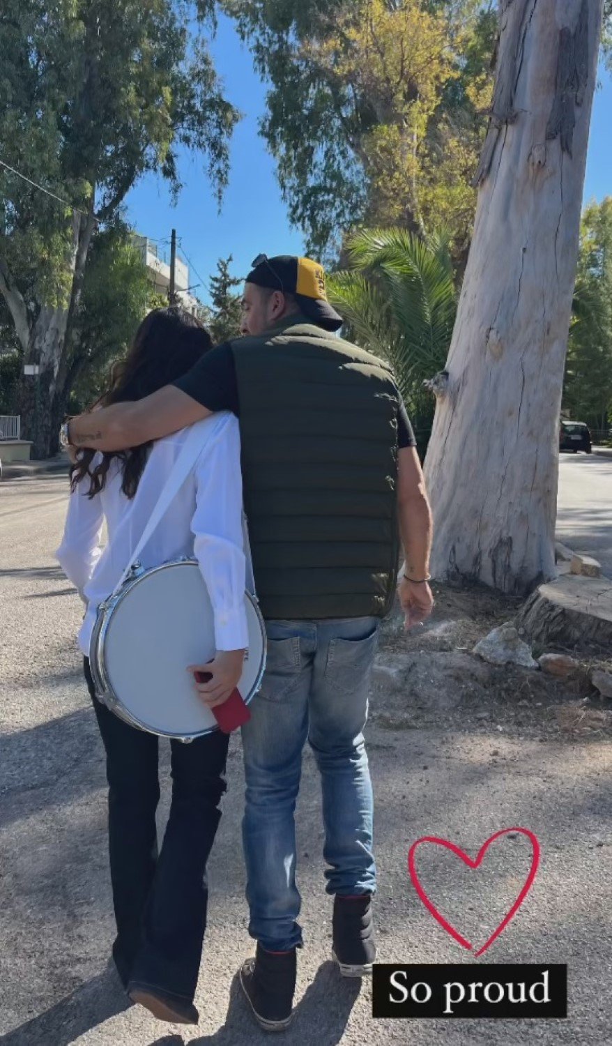 Ο Γιάννης Αϊβάζης δημοσίευσε ένα story με την κόρη του