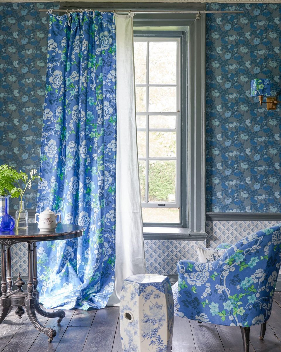 Ταπετσαρία και υφάσματα από τη συλλογή Φθινόπωρο-Χειμώνας 2025 του οίκου Designers Guild / Φωτογραφία:  Courtesy of Designers Guild